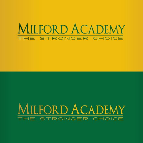 Create the winning logo for Milford Academy Diseño de Skara