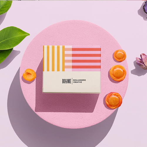 Design a box for the #1 fast growing french bakery company ! Design by artantoni work