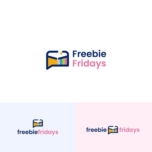 Freebie Fridays - Fun Modern Logo that grabs attention! :) Design by UMA_09