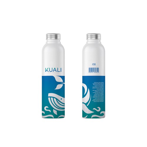 Water bottle design!! Lets be disruptive and elegant Design by Bloom Graphic