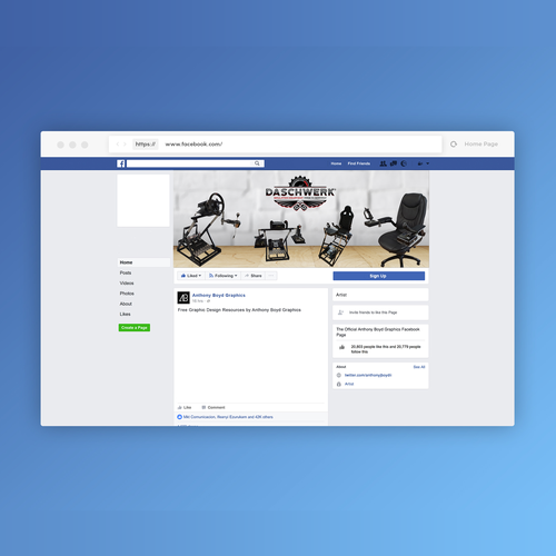 Social media page contest entry by AEI™