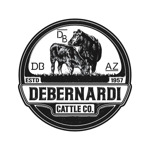 Unique Western Cattle Brand Design by DataDesign99d