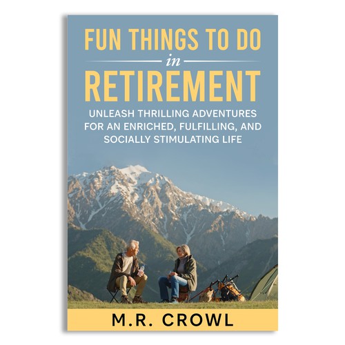 Design an illustration showing fun activities in retirement for retired senior citizens. Design by Unboxing Studio