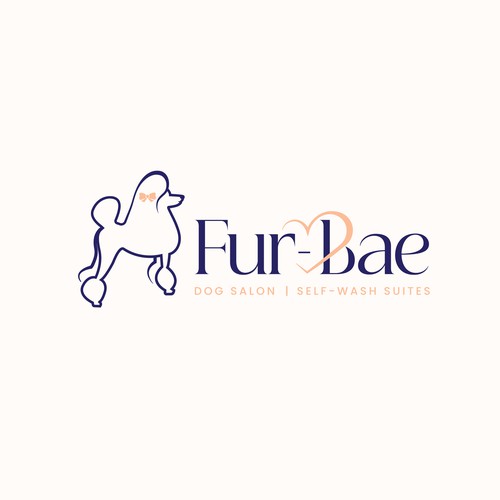 Design a logo/branding for Fur-Bae (slogan: Before Anything Else) luxury dog wellness/lifestyle biz Design by SanDzine