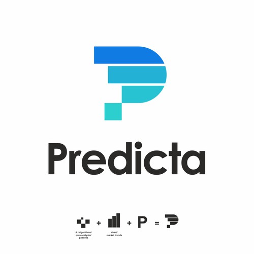 AI-based market prediction service Design von VictoryBlue