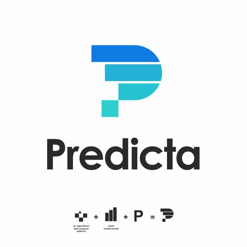 AI-based market prediction service Design by VictoryBlue