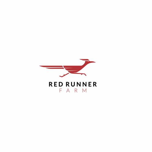 Create a roadrunner logo for Red Runner Farm Design by Monkey_Zen