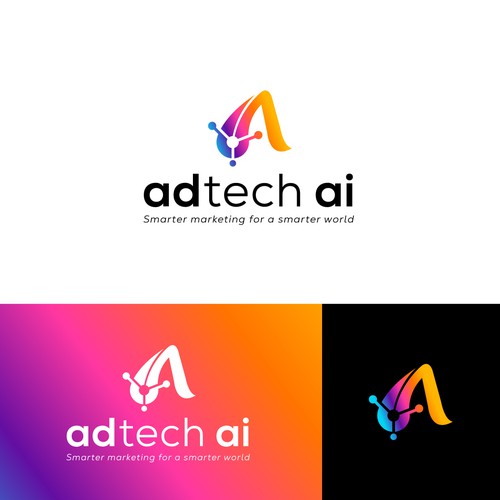 *New* AdTech.AI (or AdTech AI) : Advertising SAAS Company !need an identity! Design by ♔KDR♔Designs