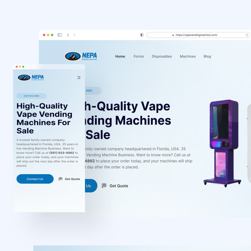 Need Homepage & Inner Page Redesigned for Website Design von Drei Designs