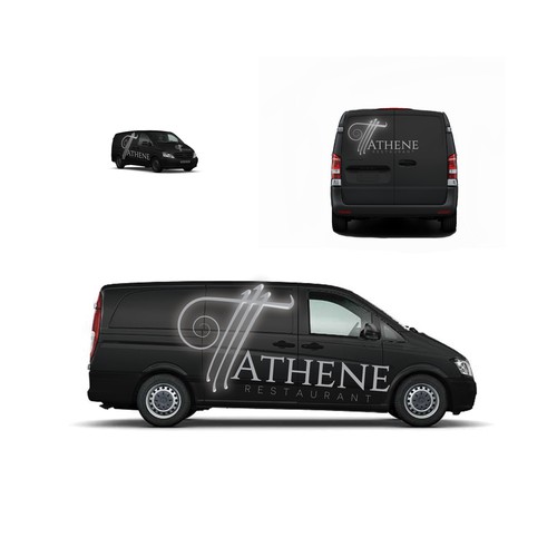 Car, truck or van wrap contest entry by curious goat