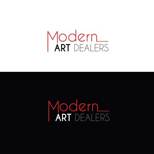 Create a MODERN logo and business card for a fine art gallery specializing in modern art Design by wendizzle10