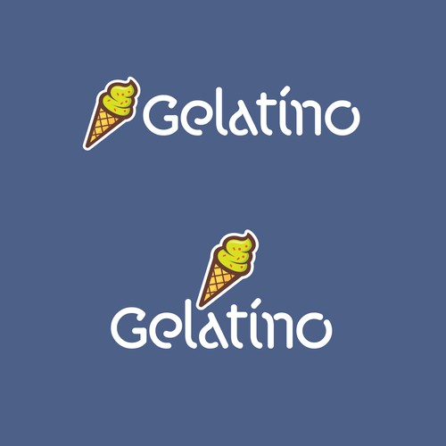 We need a creative interesting logo for gelato shop "Gelatino" Design réalisé par ACorso