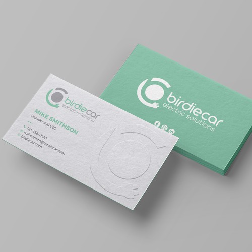 business card for company called birdie Design by Rakibh