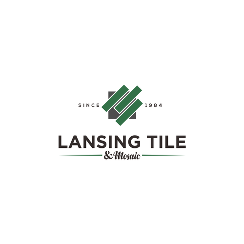 Lansing Tile & Mosaic Logo Update/Refresh for 40th Anniversary Year Design by A29™