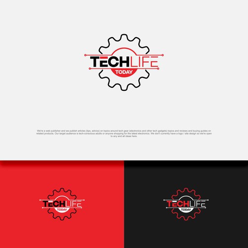 Tech Life Today Logo Design by Chilmi Fahruzi