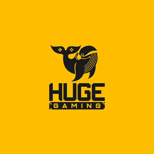 Huge Gaming Logo and Brand Identity Design by Logologic™
