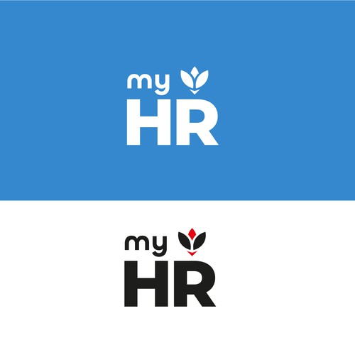 Create an awesome logo for myHR, the #1 HR Software in Luxembourg ! Design by M.I.Thomson
