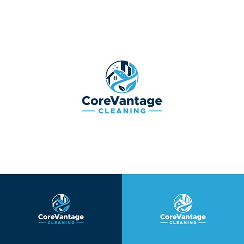 Take me from Zero to Hero! Design my cleaning business logo! Design by AjiCahyaF