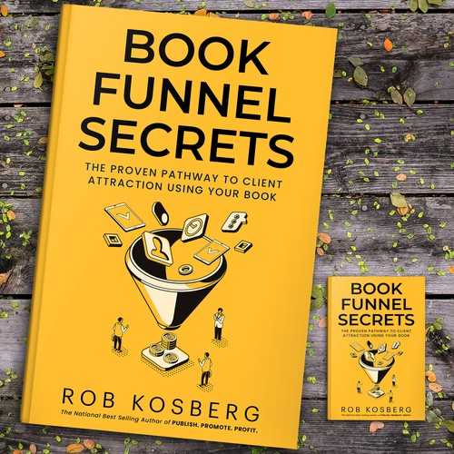 Simple, clean cover design needed for Bestselling Authors new book Design by ~99~