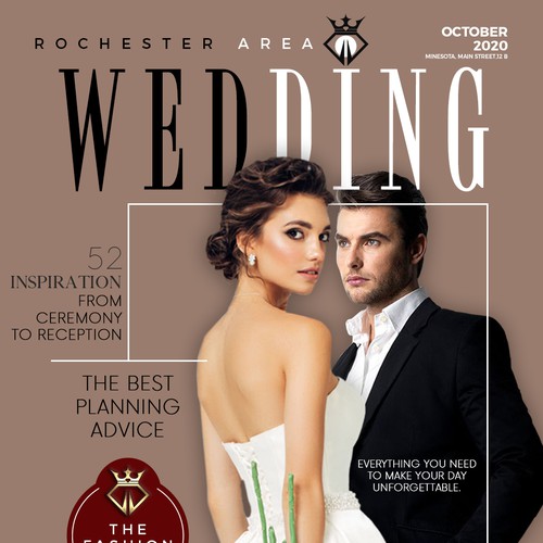 Wedding Magazine Cover Design réalisé par Max63