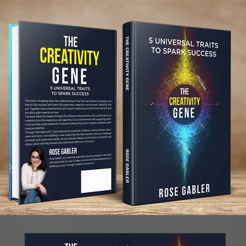 Design a powerful book cover to inspire creativity and connection! Design by studio02