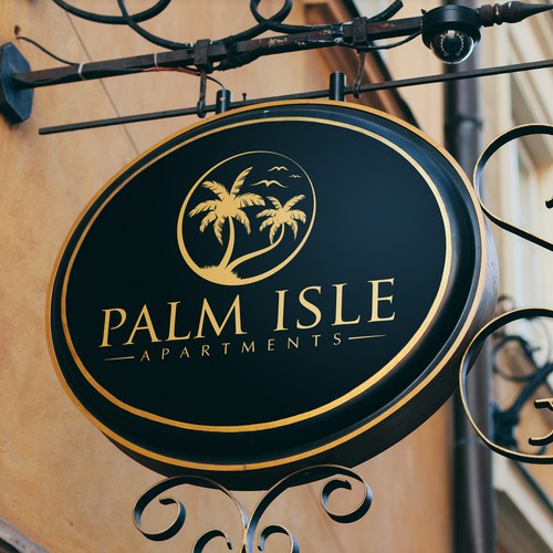 Rebrand/Redesign the logo for Palm Isle Apartments!! Design by DUDS@15