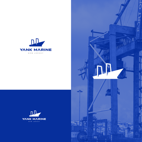 Design a powerful brand identity for an industrial shipyard. Design by Design Nation™