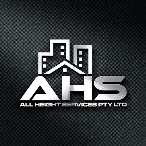 Create a height safety logo out of the letters 'AHS' Design by aznabel