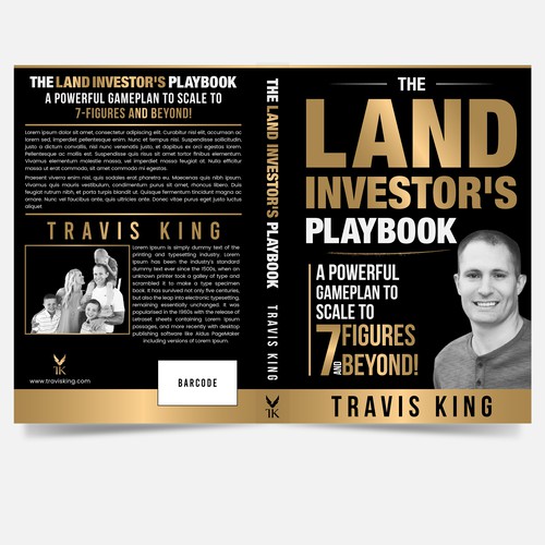 Powerful book cover needed for a book about land investing Design by Unboxing Studio