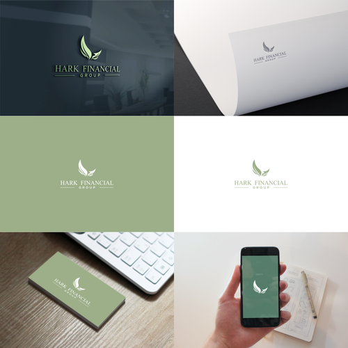 Design a Sophisticated, Organic Brand Identity for Hark Financial Group Design by Candystd