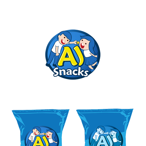 Create an Iconic Organic Kid's Snack Character Logo Design by gibbletgfx