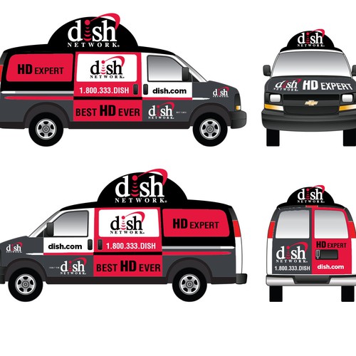 Diseño de V&S 002 ~ REDESIGN THE DISH NETWORK INSTALLATION FLEET de kristianvinz