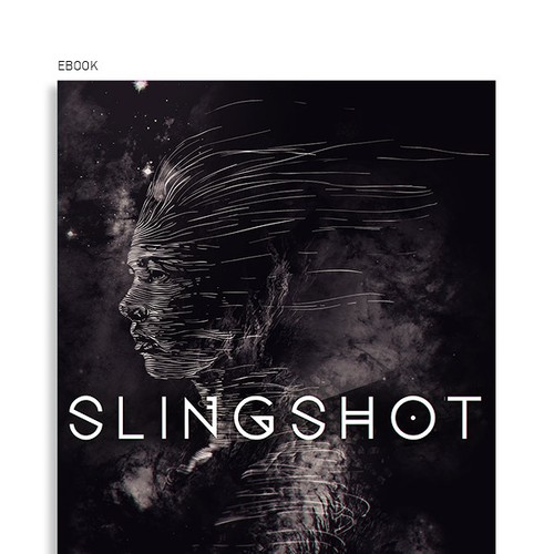 Book cover for SF novel "Slingshot" Réalisé par ilustreishon