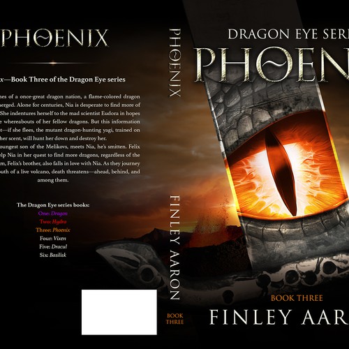 Book Covers for the first 3 books in my YA urban fantasy series, Dragon Eye—more books to come! Réalisé par " Portugal "