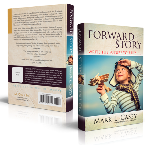 Create an awesome book cover for the new book Forward Story Design réalisé par ReLiDesign