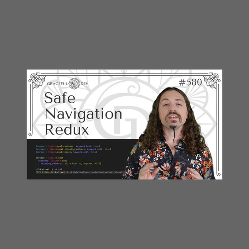 Video (YouTube etc.) Thumbnail Template for Software Development Screencast Episodes Design by ghandy ginanjar