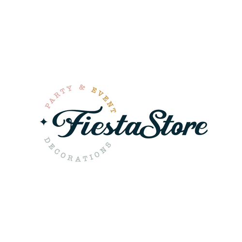 "Logo Fiestastore" winning Postcard, flyer or print