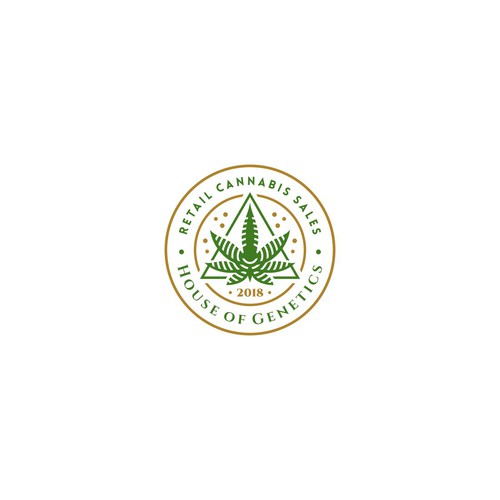 Cannabis Genetic company needs eye popping logo Design by Rumah Lebah