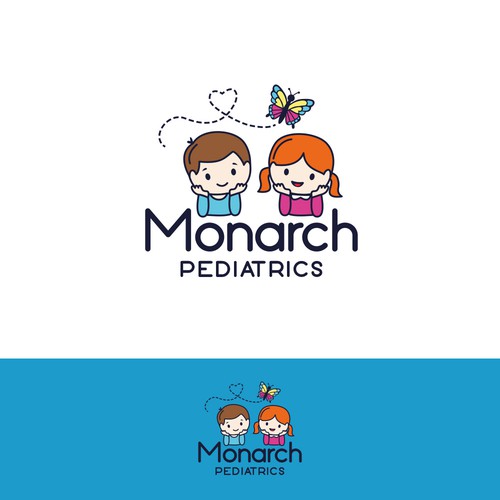 Design a kid friendly logo for a pediatric practice Design by AdryQ