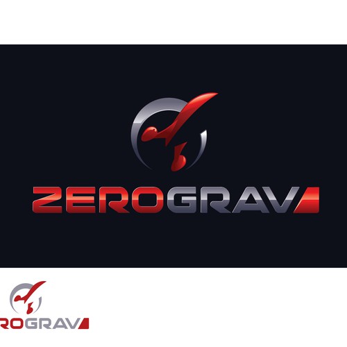 Nice, friendly logo for Zero Grav Design by deesigno