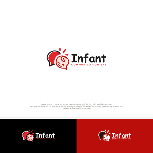 design a cute and fun logo for a baby research lab! Design by AjiCahyaF