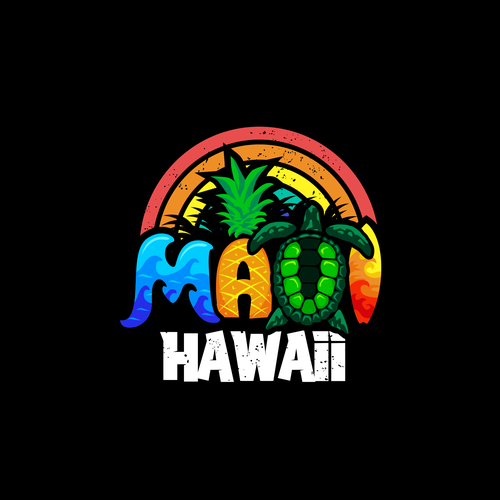 Designs | A T-Shirt Design to appeal to travelers to Maui Hawaii | Logo ...