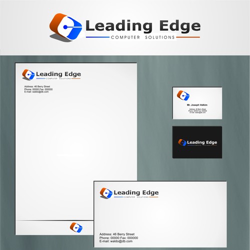 logo for Leading Edge Computer Solutions Réalisé par colodesign