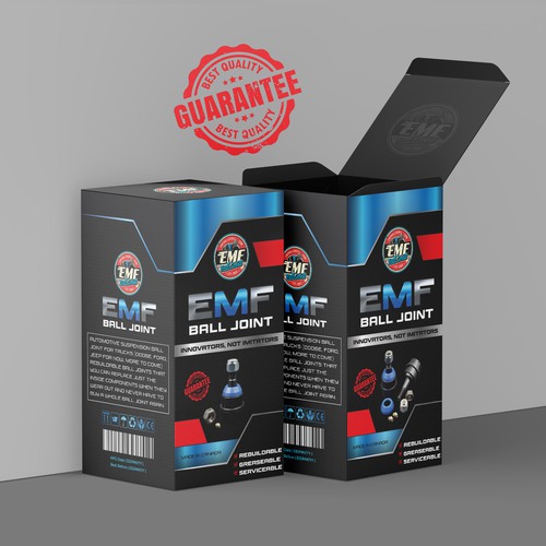 Artwork Design for Automotive Ball Joint Packaging Design by Next Vision