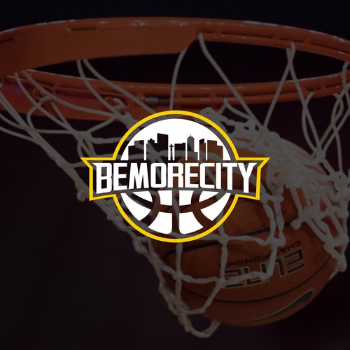 Basketball Logo for Team 'BeMoreCity' - Your Winning Logo Featured on Major Sports Network Diseño de Livorno
