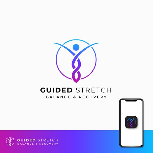 Designs | Guided Stretch | Logo design contest