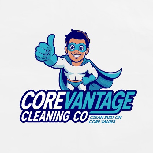 Take me from Zero to Hero! Design my cleaning business logo! Design by ᑎᗩᗷᗴᗴᒪ
