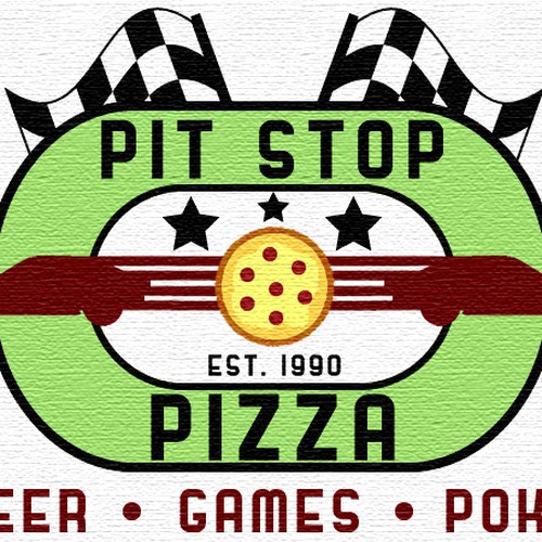 Pit Stop Pizza needs a new logo Design by Tlawler27