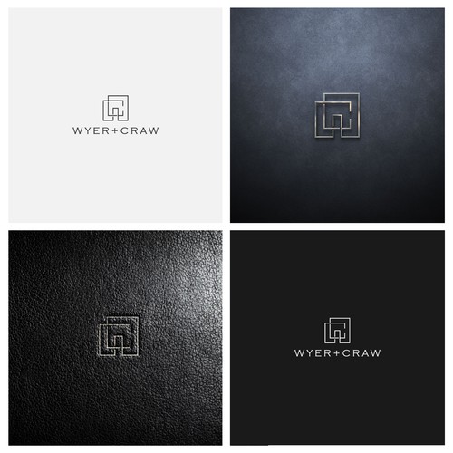 High-end cabinetry design firm logo Design by BIG Daud