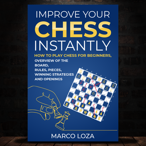 Awesome Chess Cover for Beginners Design by d.s.p.®